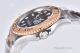 Clean Factory 1-1 Replica Rolex YachtMaster Half Rose Gold Black Dial C 3235 Watch Men (3)_th.jpg